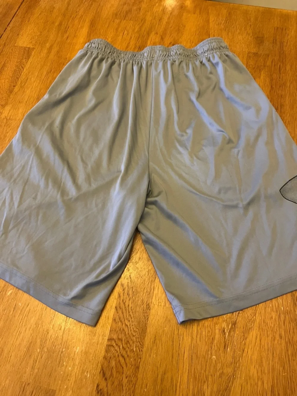 Under Armour Light Grey Athletic Performance Shorts medium